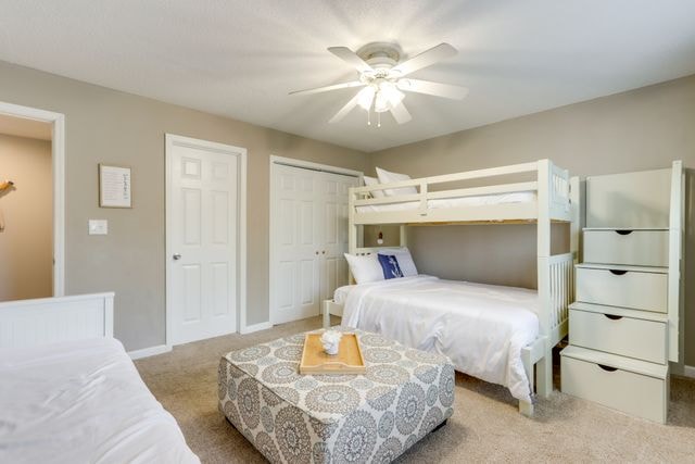 Bale Inn second bedroom with bunk bed